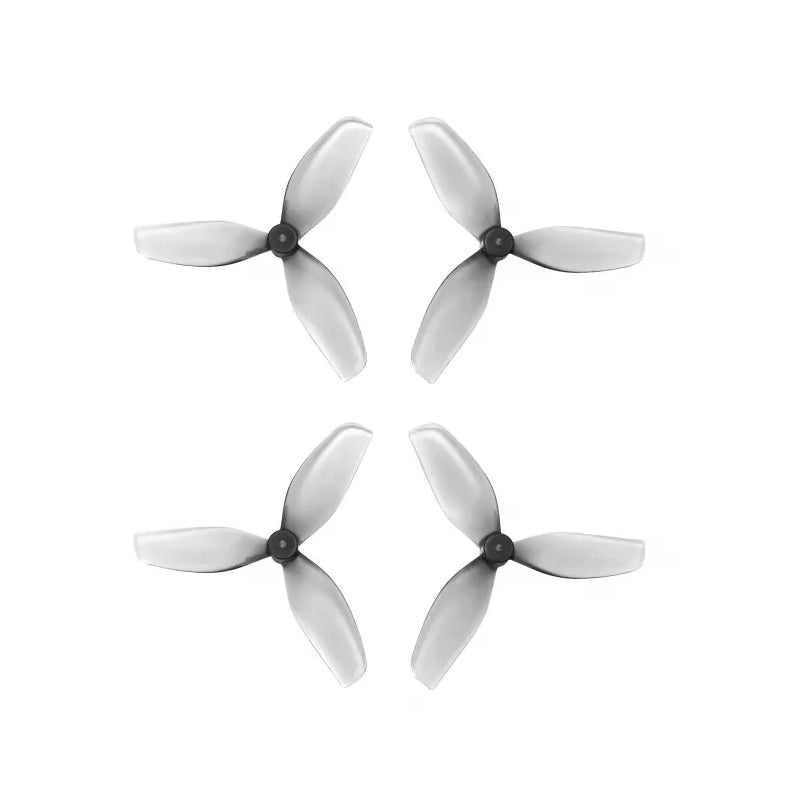 Hélice Whoop ultraligera HQ de 1,6 x 1 x 3 (40 mm), color gris (2 ejes de dirección + 2 ejes de dirección), policarbonato, eje de 1 mm