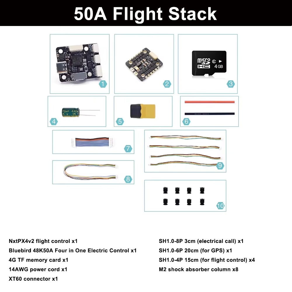 MicoAir NxtPX4v2 H743 BMI088 Dual 2-6S Flugregler - 20×20mm