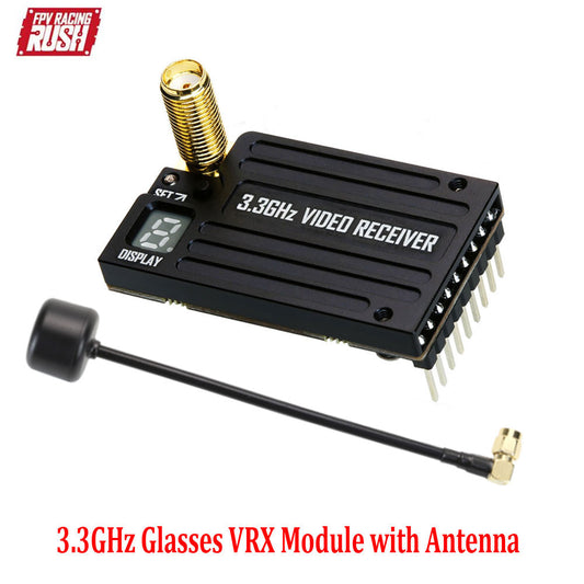 RUSHFPV 3.3G 4W VTX Supports IRC Tramp Protocol