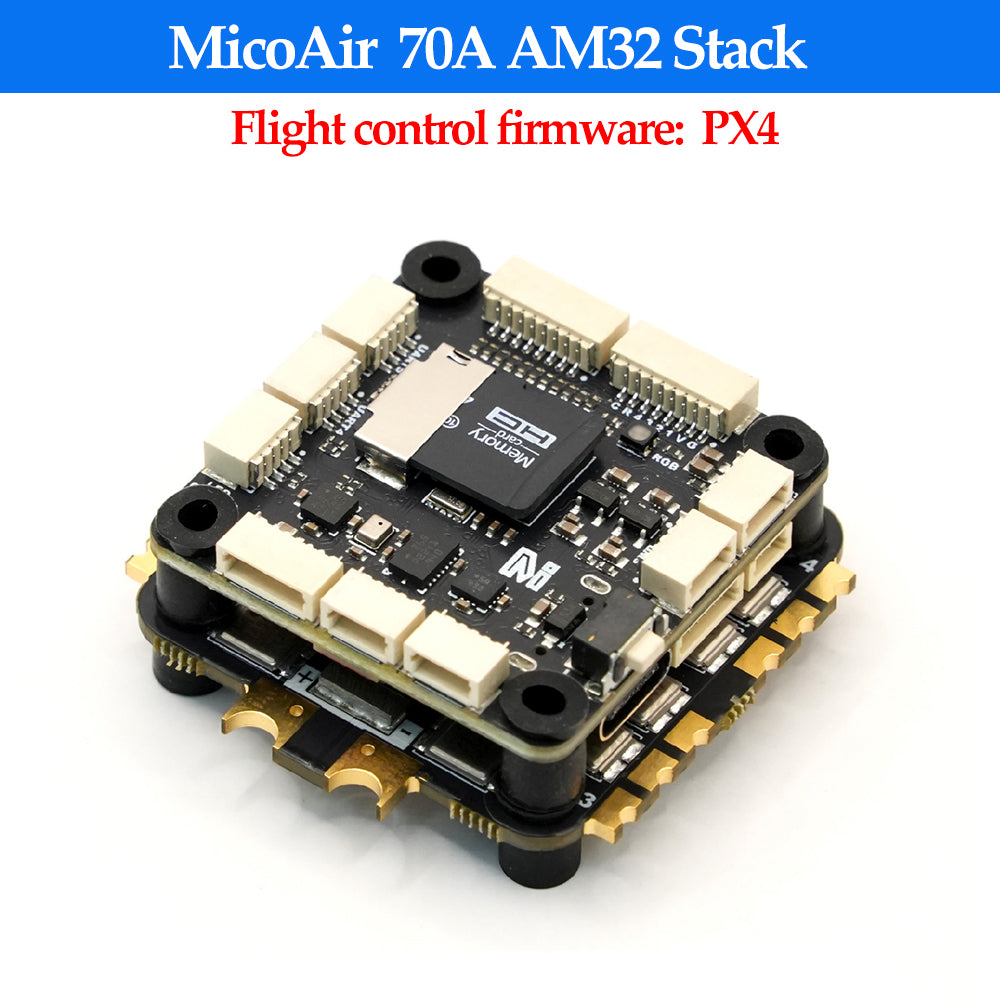 MicoAir H743 V2 Flight Stack 55A60A70A 4IN1 ESC