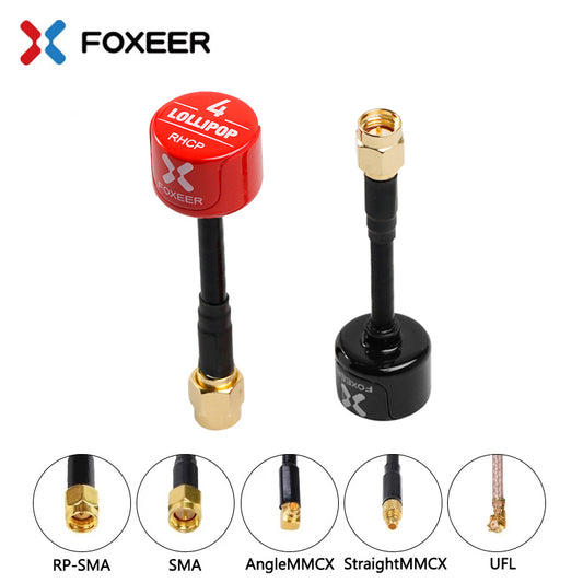 Foxeer Lollipop 4 5,8G 2,6 dBi High Gain FPV-Antenne (2 Stück)