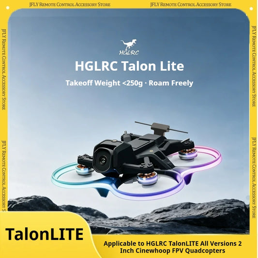 HGLRC Talon Lite 2 Inch Cinewhoop Hd Camera Rgb Led Indoor Flying Fpv Racing Drone