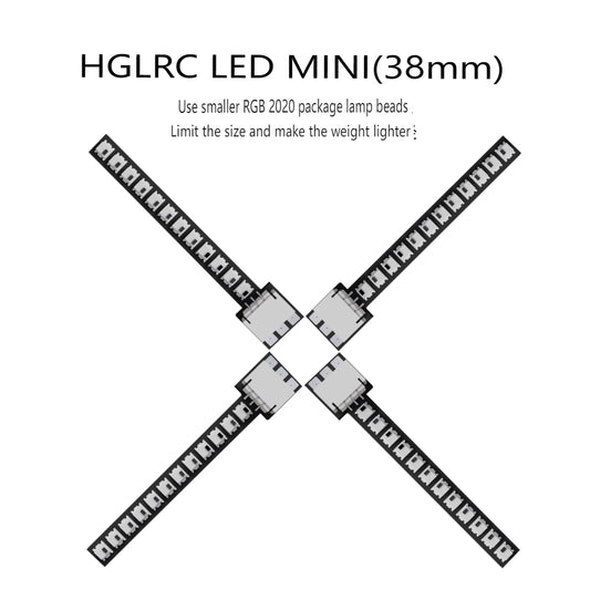 HGLRC LONGXL LED light strip