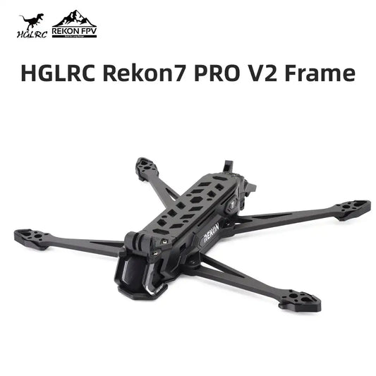 Kit de marco Rekon7 de 7 pulgadas HD O3 de largo alcance para dron de carreras FPV