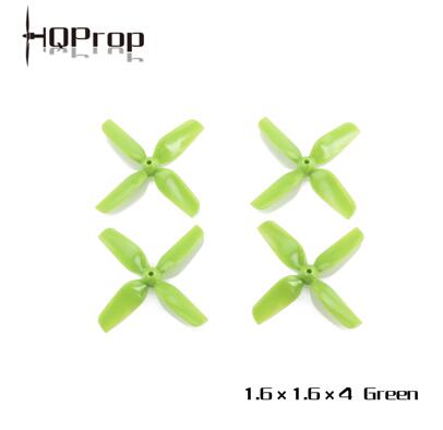 HQ Micro Whoop Prop 1,6 x 1,6 x 4 (40 mm) Welle (2 rechts + 2 links) – ABS (1 mm/1,5 mm)