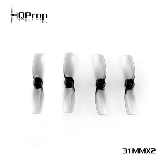 HQ Micro Whoop Prop 31MMX2 Grau (2CW+2CCW)-Polycarbonat-1MM Schaft