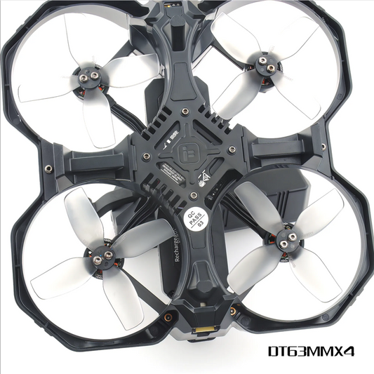 HQPROP DT63MMX4 63mm 4-Blatt PC Propeller