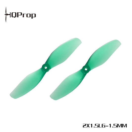 HQProp 2X1.5 (51 mm) (2 ejes de dirección + 2 ejes de dirección contraria) - Policarbonato - Eje de 1.5 mm
