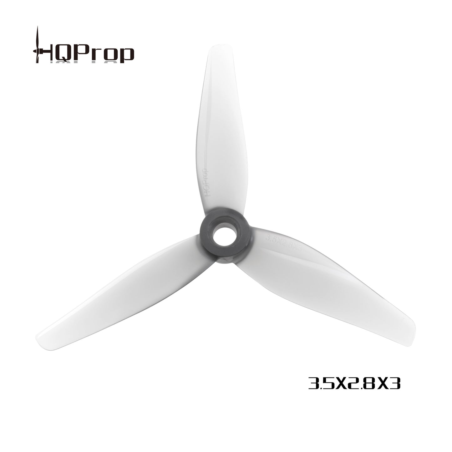 HQProp 3.5X2.8X3 Grey(2CW+2CCW)-Poly Carbonate