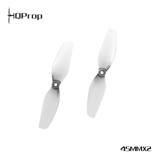 HQ Micro Whoop Prop 45MMX2 Grau (2CW+2CCW)-Polycarbonat-1,5MM Schaft