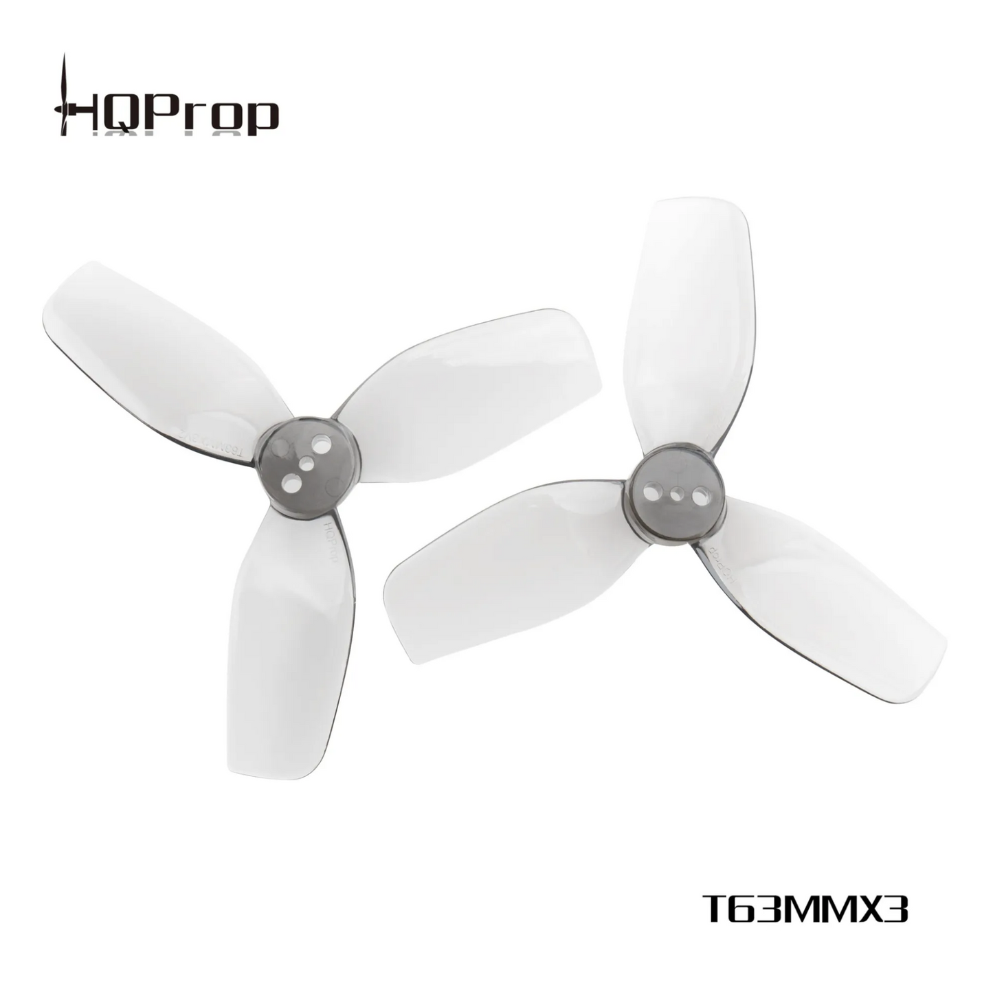 HQProp DT63MMX3 V2 Grey (2CW+2CCW)-Poly Carbonate