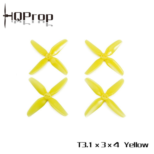 HQProp T3.1X3X4 (2CW+2CCW)-Poly Carbonate