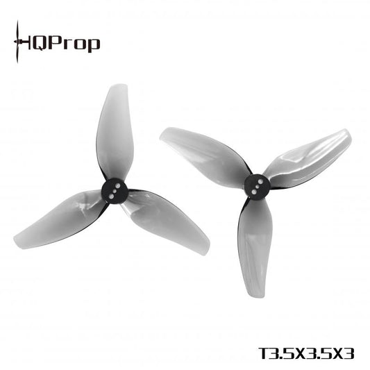 Hélice HQProp T3.5X3.5X3 de 1,5 mm y 3 palas de 3,5 pulgadas