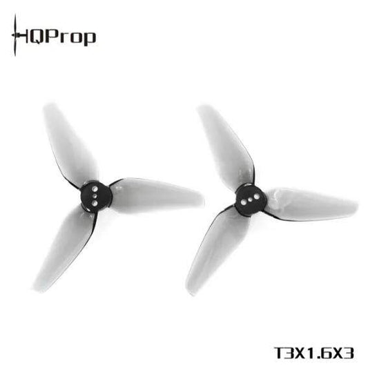 HQProp T3X1.6X3 Grey (2CW+2CCW)-Poly Carbonate