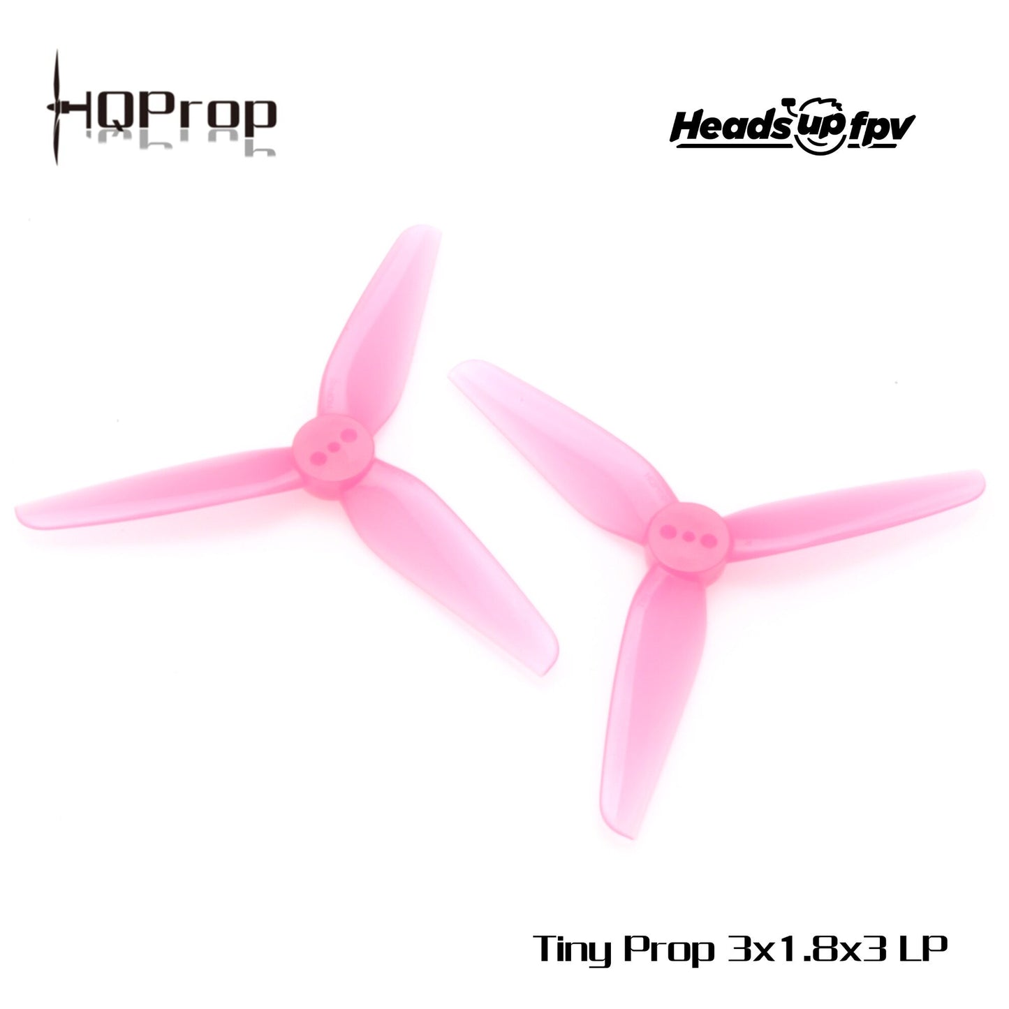 HQProp T3X1.8X3 (2CW+2CCW)-Poly Carbonate-1.5MM