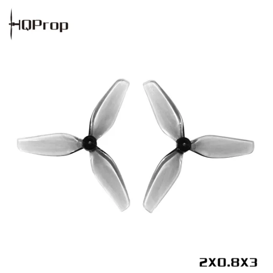 HQ Ultralight Prop 2X0.8X3 (51MM) Grey(2CW+2CCW)-PC