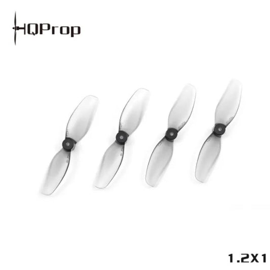 HQ Ultralight Whoop Prop 1.2X1(31MM) Grey (2CW+2CCW)-PC-1MM Shaft