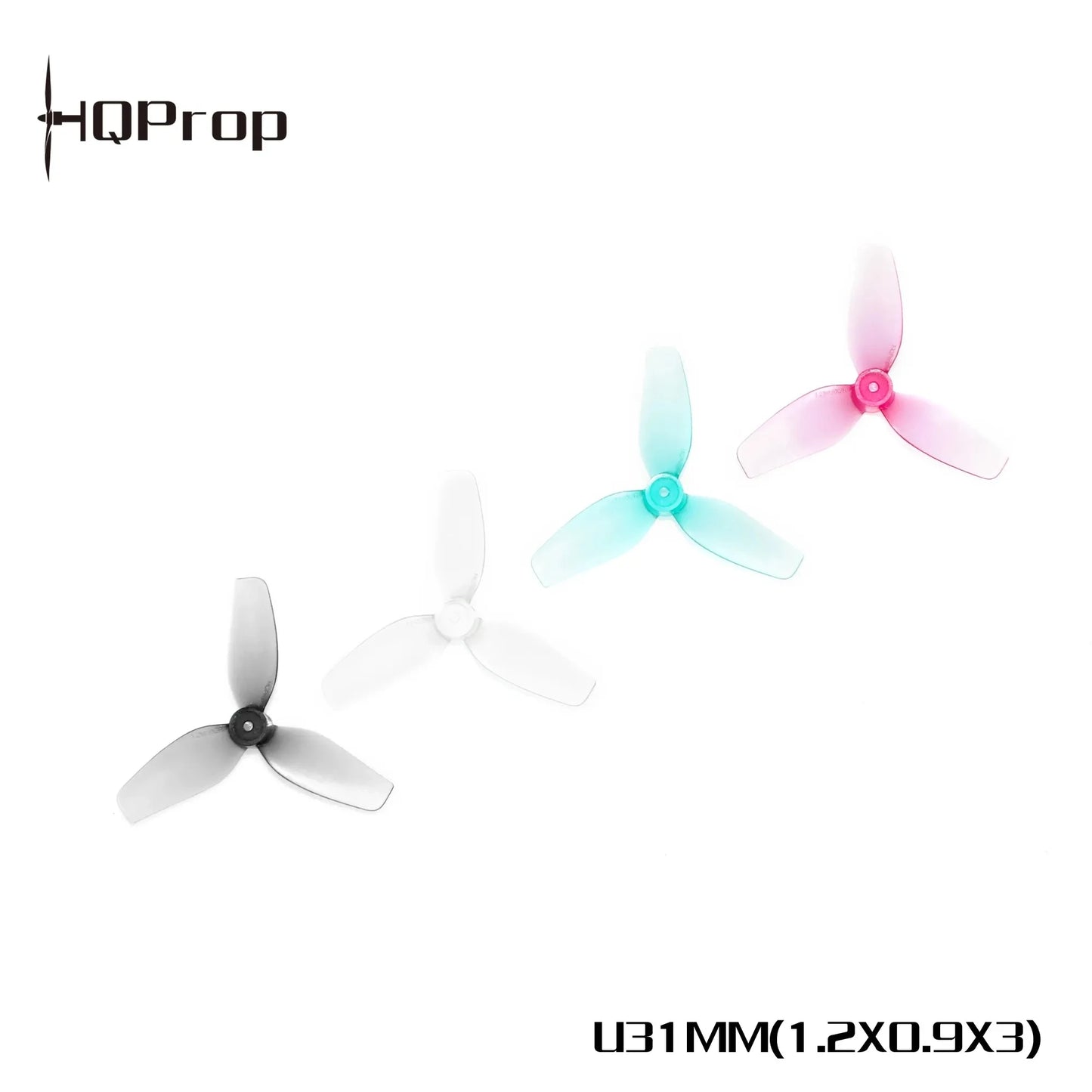 HQprop Ultralight Prop 1.2X0.9X3 31MM 1.2inch 1MM Shaft FPV Propeller
