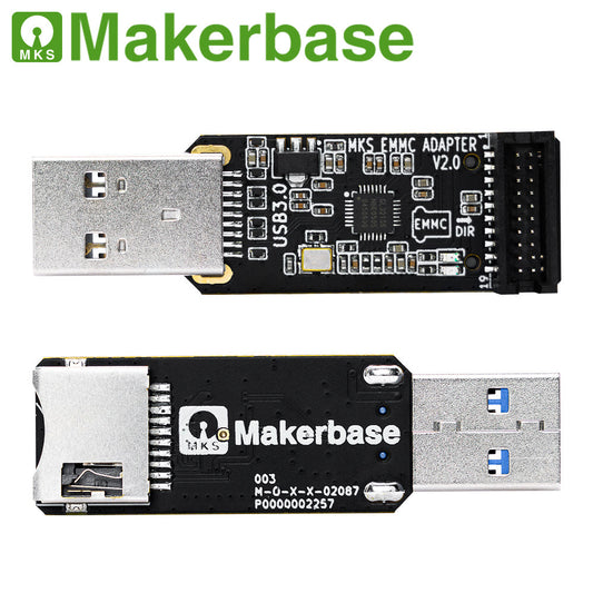 Makerbase MKS EMMC-ADAPTER V2 USB 3.0 Card Reader for MKS EMMC