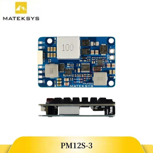 Matek PM12S-3 Power Module - 3-12S LiPo Input W/5V 9V Dual BEC & Heatsink