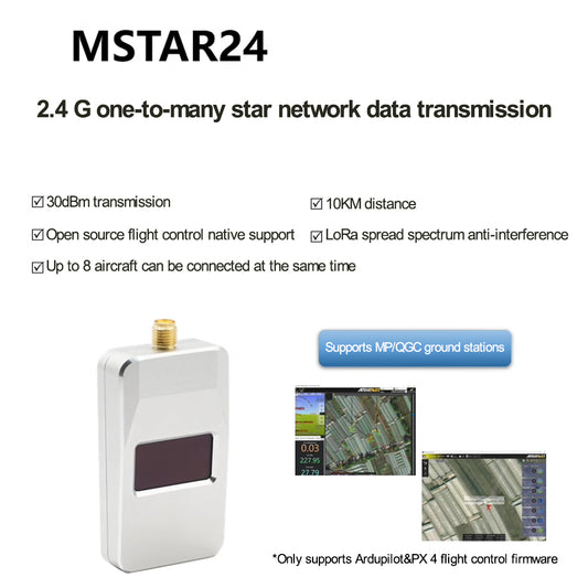 MicoAir MSTAR24-BASE 2.4G multi data transmission