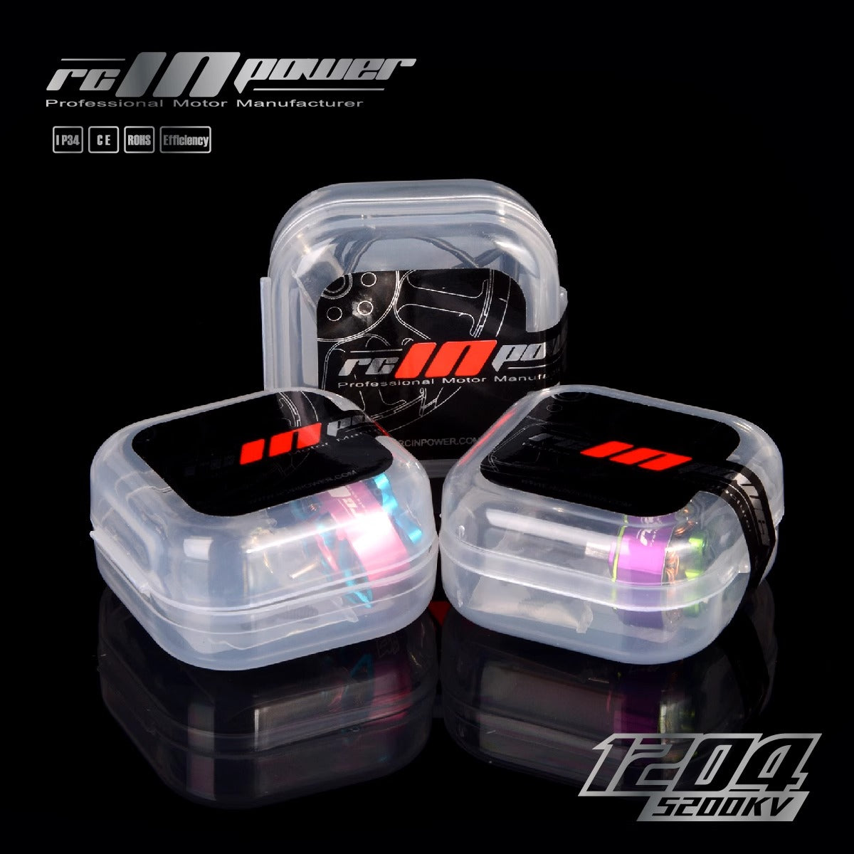 RCinpower 1204 5000KV 3-4S Bürstenloser Motor