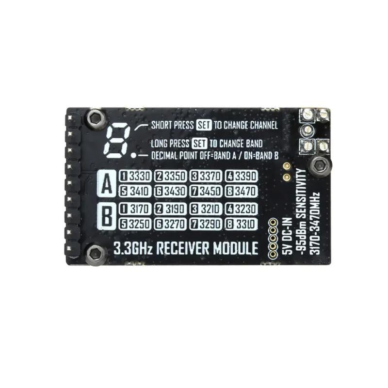 RUSHFPV 3.3G 4W VTX Supports IRC Tramp Protocol