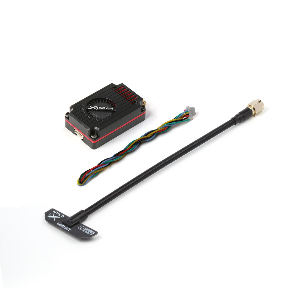 RUSHFPV 3.1G - 3.8G 5W Ultra-wideband Receiver Antenna Kit for FPV, Fixed-wing and RC Models
