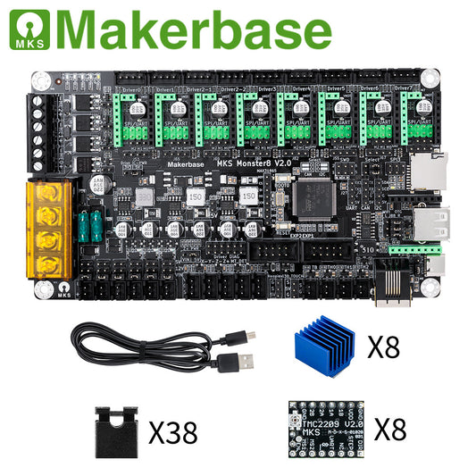 MKS Monster8 V2.0 3D printer motherboard