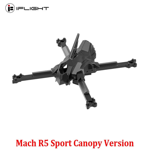 iFlight Mach R5 Sport FPV Frame Kit 5-Inch Carbon Fiber (CanopyLiteUltra)