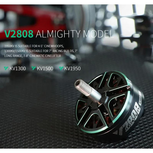 T-Motor VELOX V2808 1300KV 1500KV 1950KV Motor