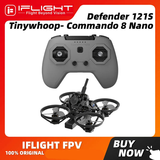 iFlight Defender 12 Analog 1S Tinywhoop - Commando 8 Nano Set Drone
