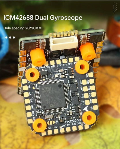 HAKRC F722 mini racing drone flight tower flight controller 65A