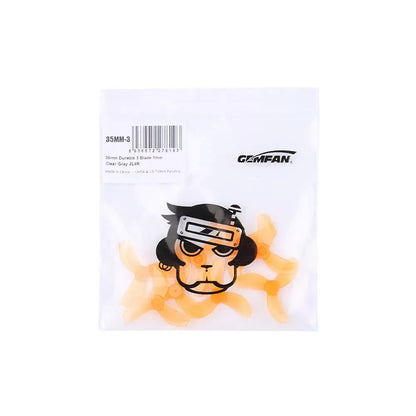 Gemfan 35mm-3 3-Blade PC Propeller 4Pairs 1.0mm