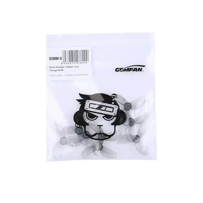 Gemfan 35mm-3 3-Blade PC Propeller 4Pairs 1.0mm