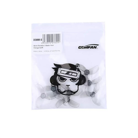 Gemfan 35mm-3 3-Blade PC Propeller 4Pairs 1.0mm