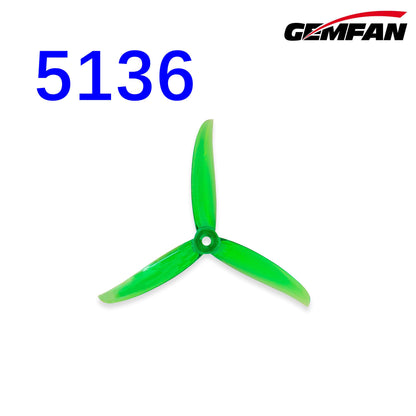 Gemfan Vanover 5136 5.1X3.6X3 3-Blade PC Propeller