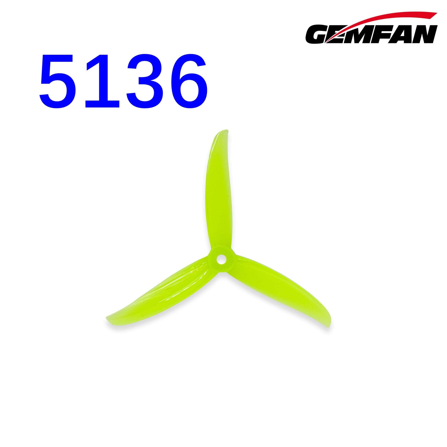 Gemfan Vanover 5136 5.1X3.6X3 3-Blade PC Propeller