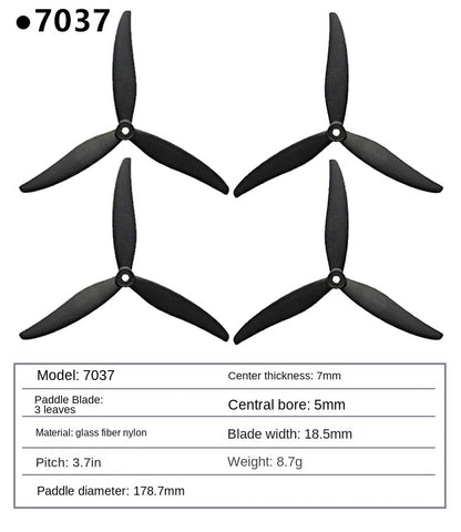 Gemfan Glasfaser-Nylon-Großpropeller für Überlandflugzeuge 