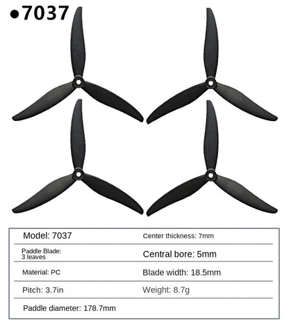 Gemfan Glasfaser-Nylon-Großpropeller für Überlandflugzeuge 