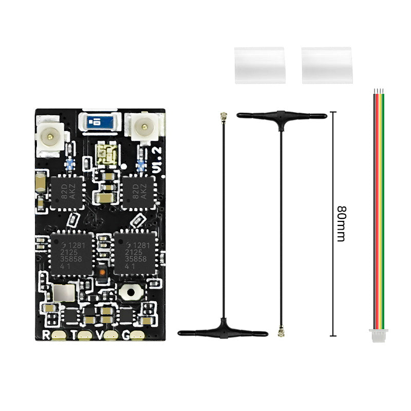 SEQURE 2.4GHz Dual RX True Diversity Dual Antenna Receiver