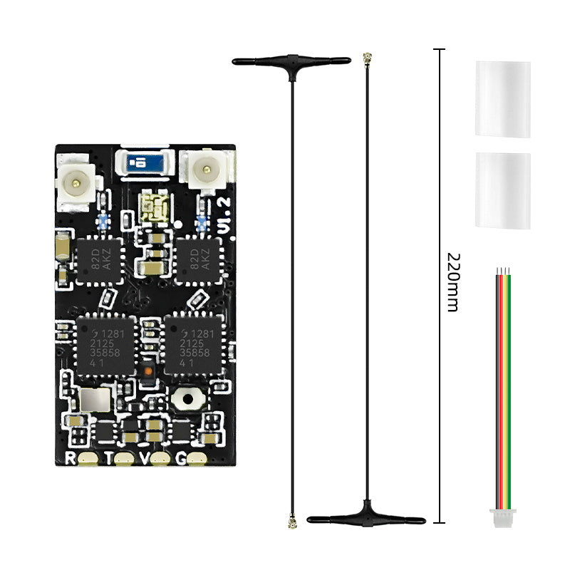 SEQURE 2.4GHz Dual RX True Diversity Dual Antenna Receiver