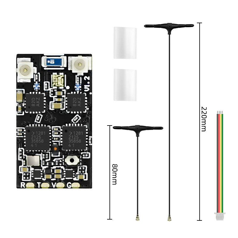 SEQURE 2.4GHz Dual RX True Diversity Dual Antenna Receiver