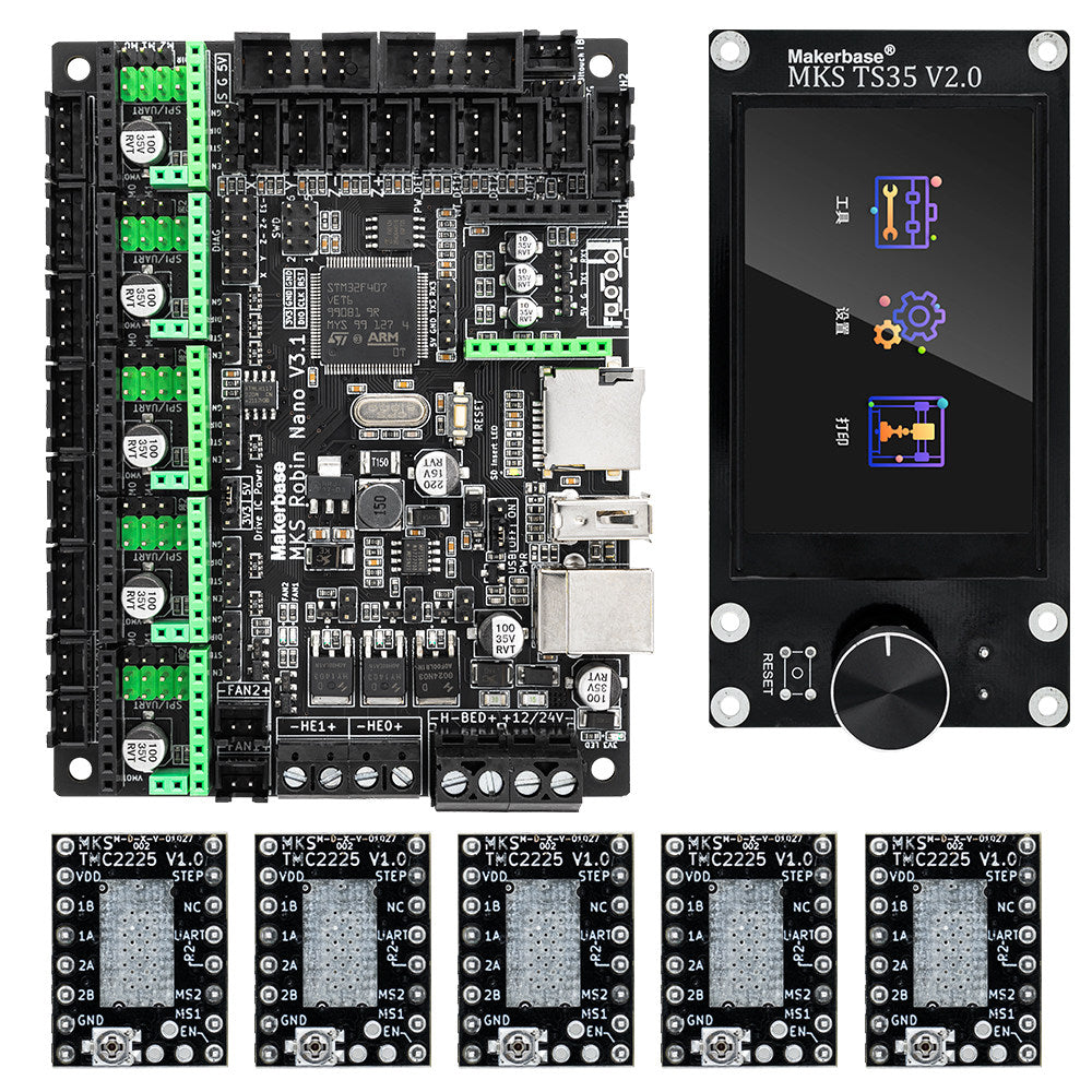 Makerbase MKS Robin Nano V3.1 3D printer motherboard