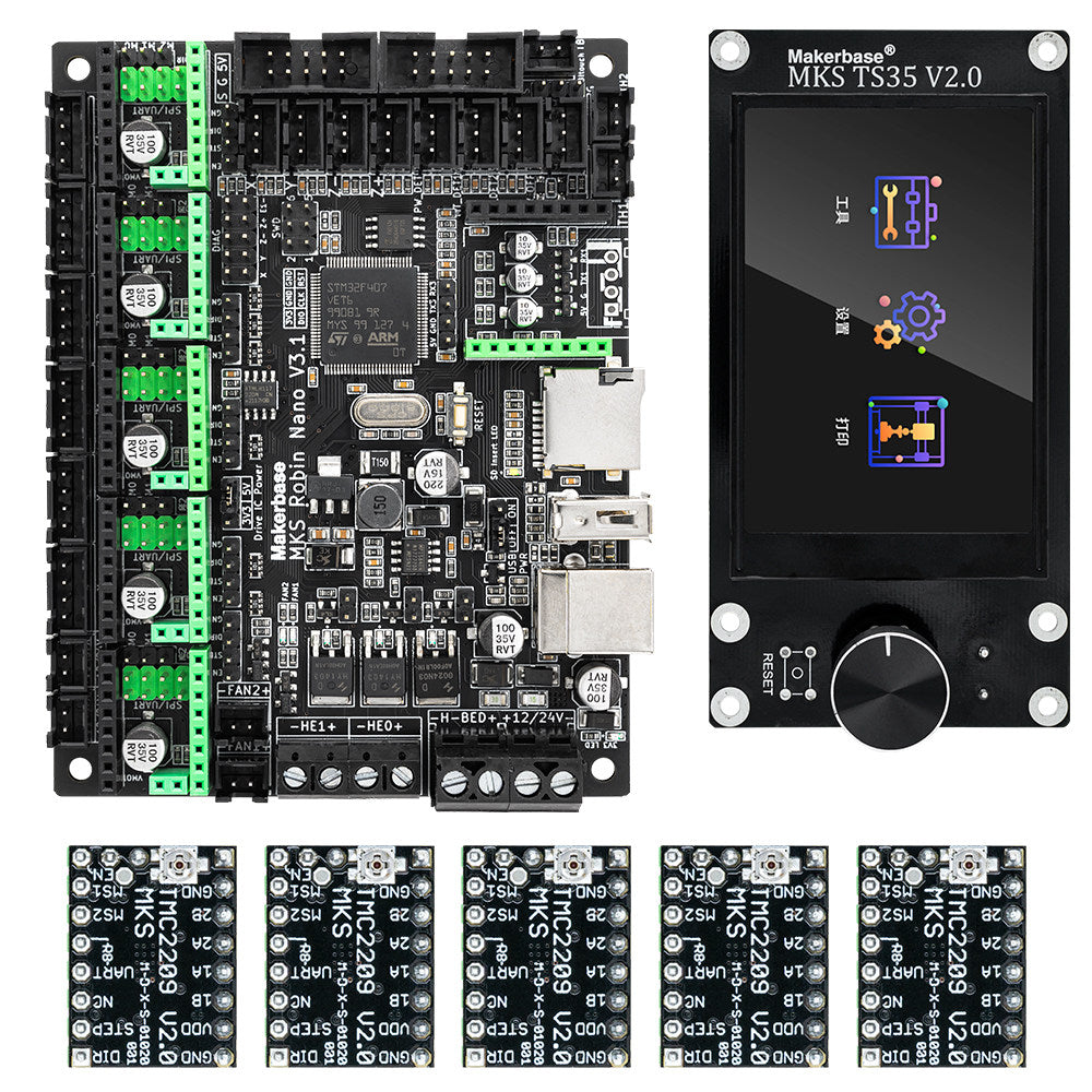Makerbase MKS Robin Nano V3.1 3D printer motherboard
