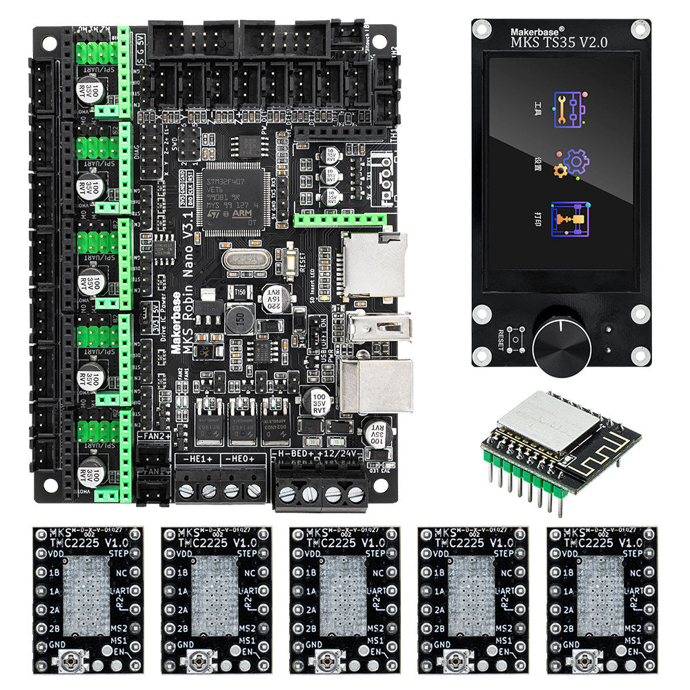Makerbase MKS Robin Nano V3.1 3D printer motherboard