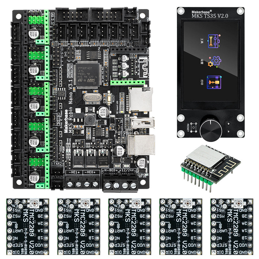 Makerbase MKS Robin Nano V3.1 3D printer motherboard