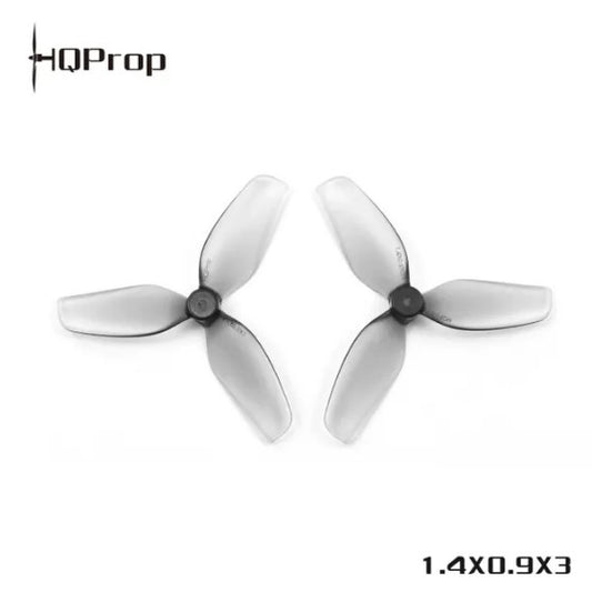 HQ Ultralight Whoop Prop 1.4X0.9X3(35MM) Grey  (2CW+2CCW)-PC-1MM Shaft