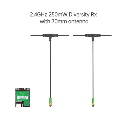 iFlight ELRS 2.4GHz/915MHz RX True Diversity Dual Antenna Receiver