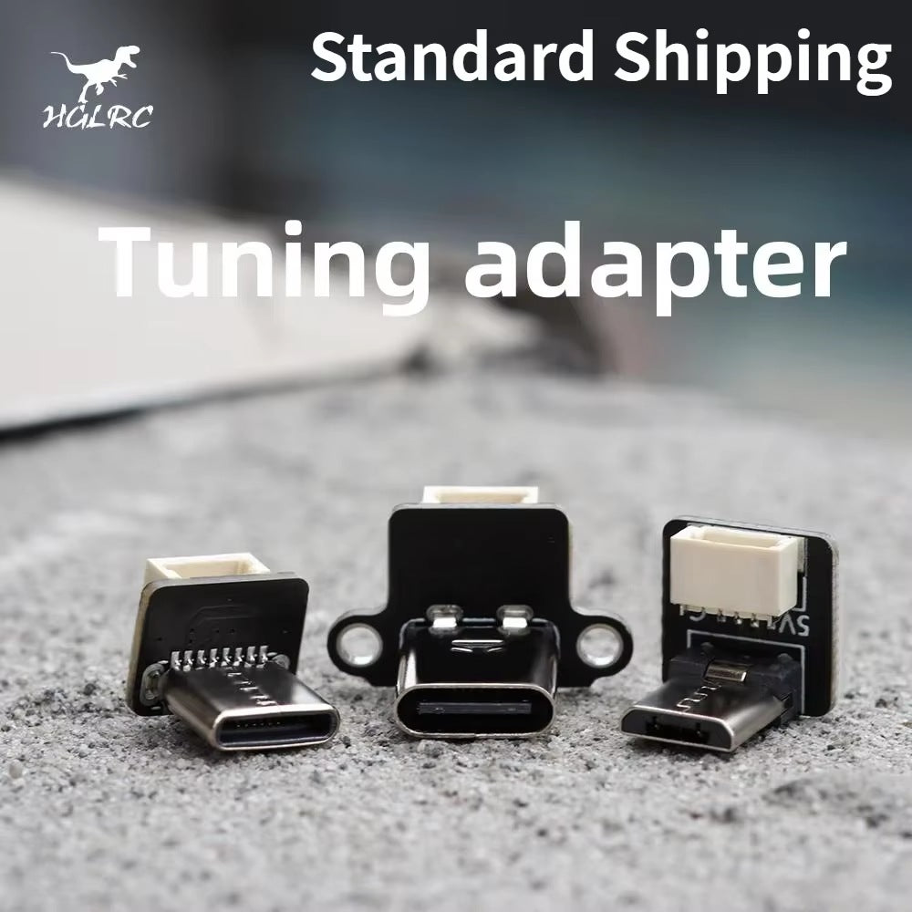 3PCS HGLRC Tuning Adapter USB TYPE-C Transfer Extension Cable Module